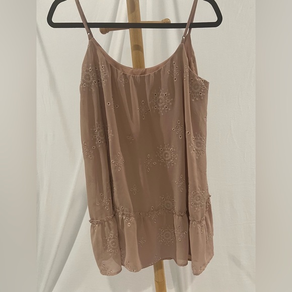 BABY DOLL DRESS TAN SIZE SMALL - Picture 6 of 8